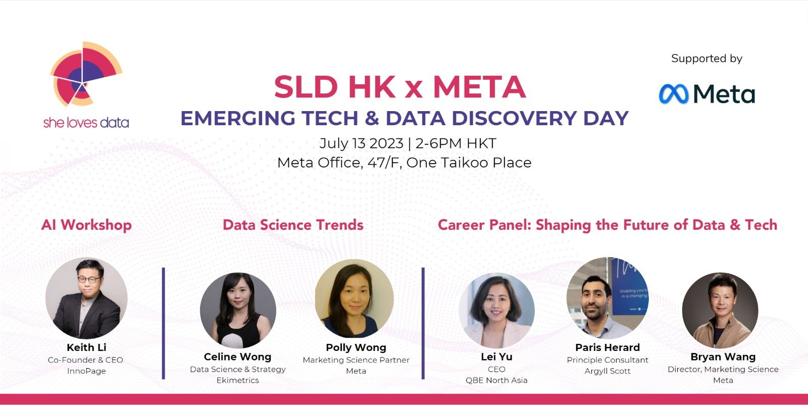 SLD HK x Meta: Emerging Tech & Data Discovery Day - She Loves Data