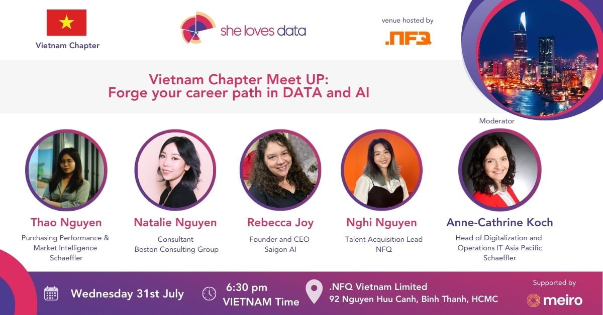 Vietnam Chapter Meet UP: Forge your career path in DATA and AI