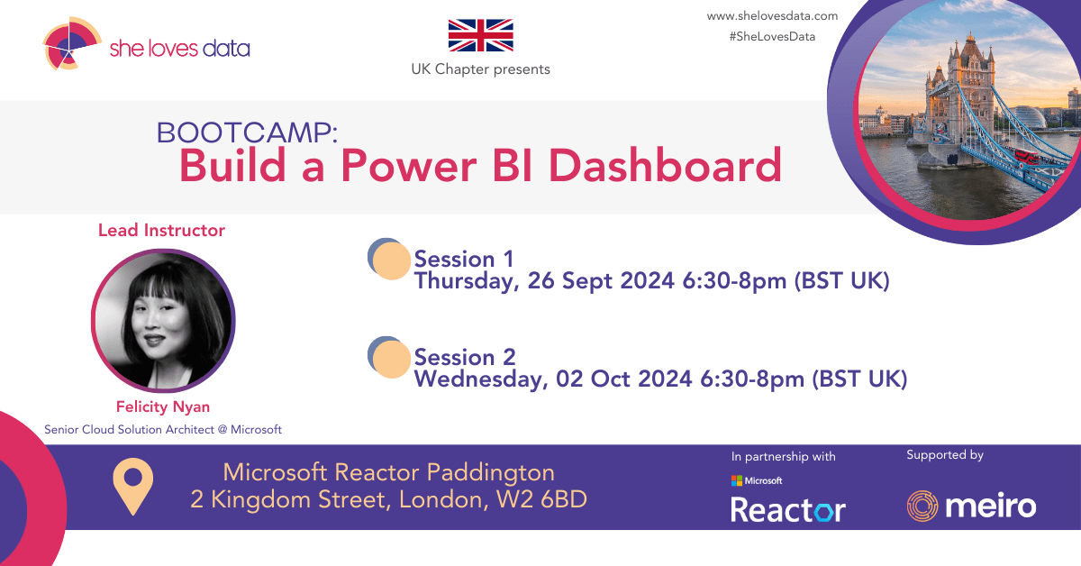 Event Banner: PowerBI Bootcamp in London